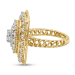 Aubry Solitaire Cocktail Diamond Ring By Diamondiary