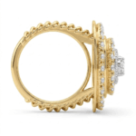 Aubry Solitaire Cocktail Diamond Ring By Diamondiary