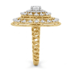 Aubry Solitaire Cocktail Diamond Ring By Diamondiary