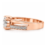Gracie Solitaire Diamond Ring By Diamondiary