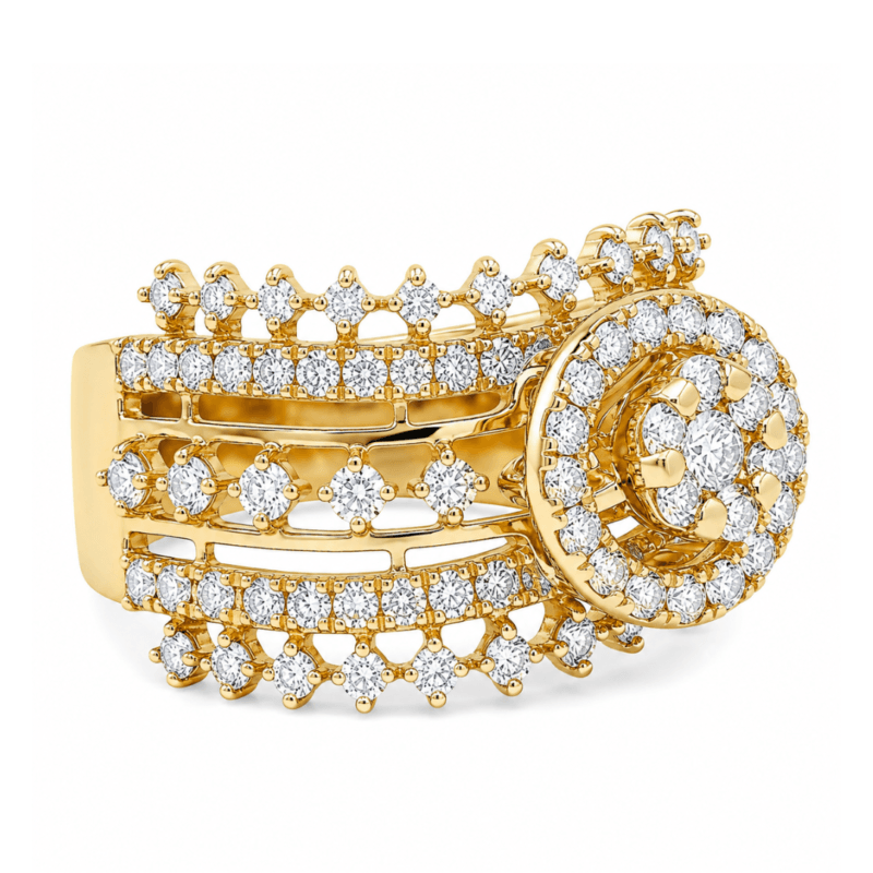 Reagan Diamond Ring By Diamondiary