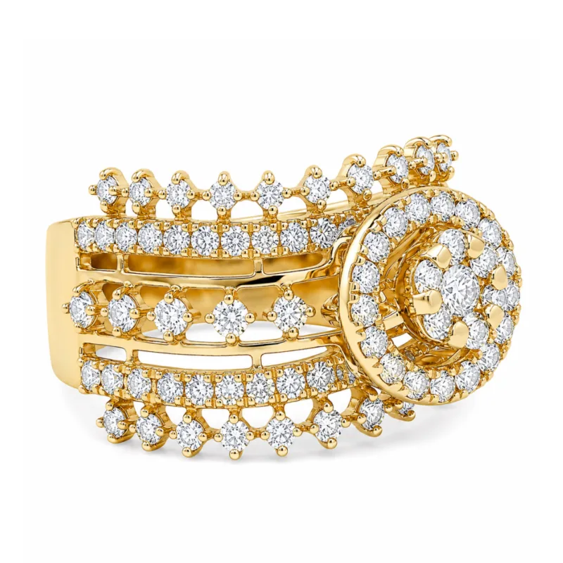 Reagan Diamond Ring By Diamondiary