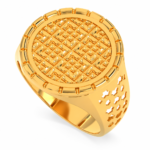 Asher Gold Ring For Men By Diamondiary