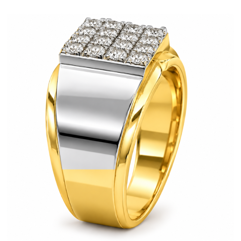 David Diamond Ring for Men By Diamondiary