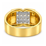 David Diamond Ring for Men By Diamondiary