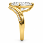 Elaina Marquise Solitaire Diamond Ring By Diamondiary