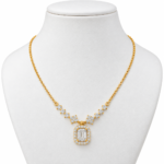 Elora Solitaire Diamond Necklace