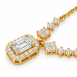 Elora Solitaire Diamond Necklace