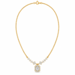 Elora Solitaire Diamond Necklace