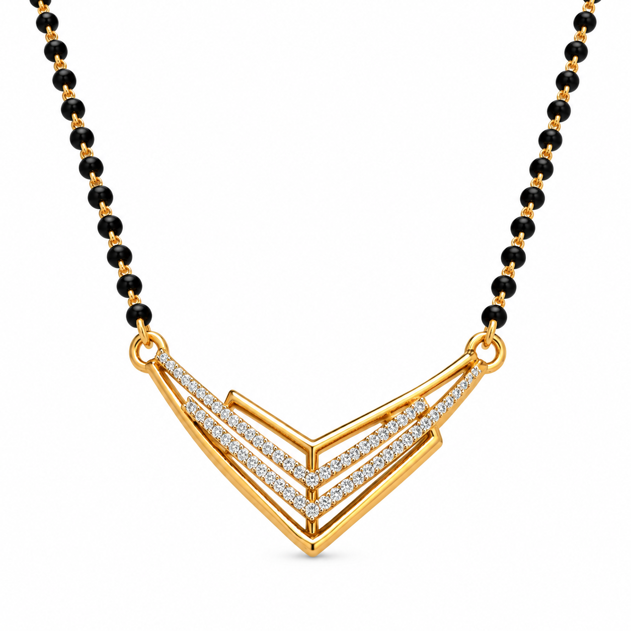 Fiona Diamond Mangalsutra By Diamondiary Fiona Diamond Mangalsutra By Diamondiary