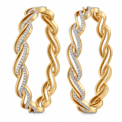 Ivanna Diamond Bangles By Diamondiary