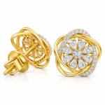 Leia Diamond Stud Earrings By Diamondiary
