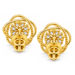 Leia Diamond Stud Earrings By Diamondiary