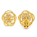 Leia Diamond Stud Earrings By Diamondiary