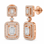Lina Diamond Stud Earrings By Diamondiary