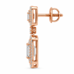 Lina Diamond Stud Earrings By Diamondiary