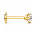 Luella Solitaire Diamond Nose Screw By Diamondiary