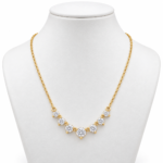 Sasha Solitaire Diamond Necklace By Diamondiary