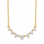 Sasha Solitaire Diamond Necklace By Diamondiary