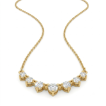 Sasha Solitaire Diamond Necklace By Diamondiary