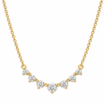 Sasha Solitaire Diamond Necklace By Diamondiary