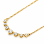 Sasha Solitaire Diamond Necklace By Diamondiary