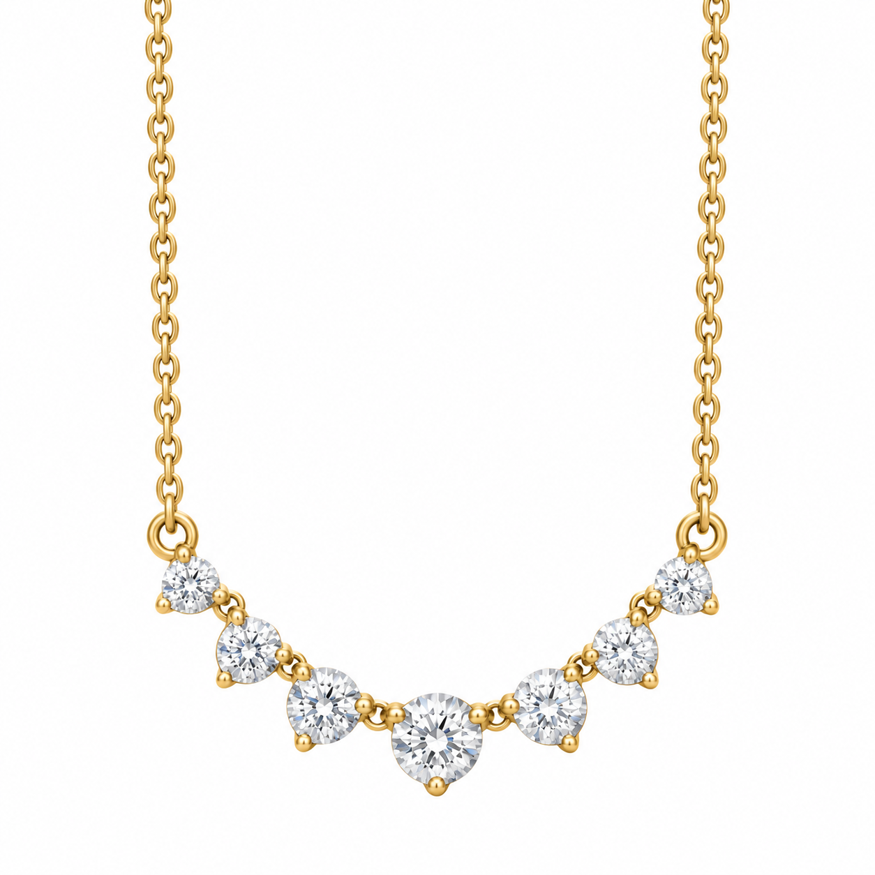 Sasha Solitaire Diamond Necklace By Diamondiary Sasha Solitaire Diamond Necklace By Diamondiary