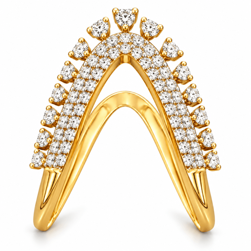 Sylvie Vanki Diamond Ring By Diamondiary