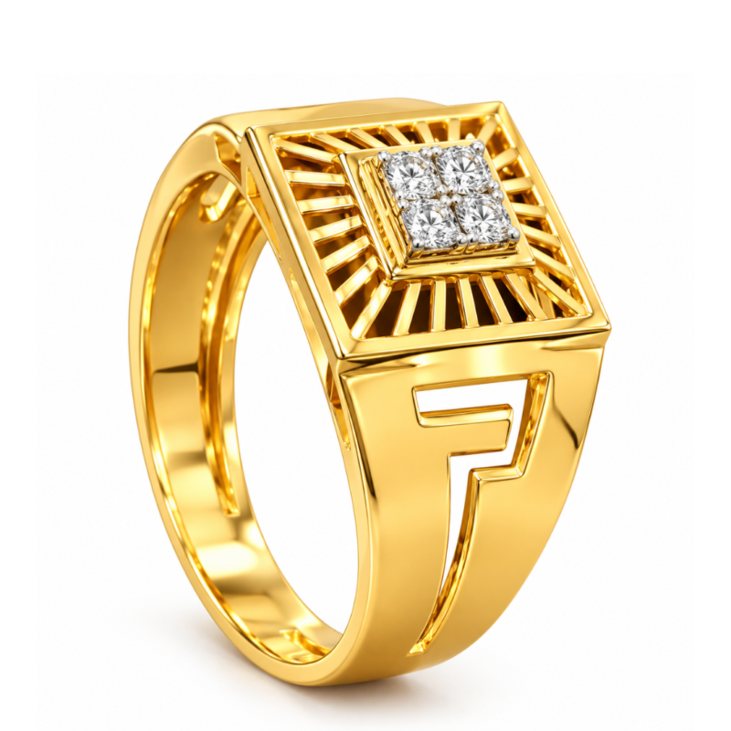 Ethan Diamond Ring for Men By Diamondiary