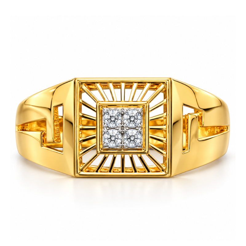 Ethan Diamond Ring for Men By Diamondiary