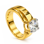 Julian Solitaire Diamond Ring for Men By Diamondiary