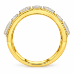 Paris Diamond Band Ring By Diamondiary